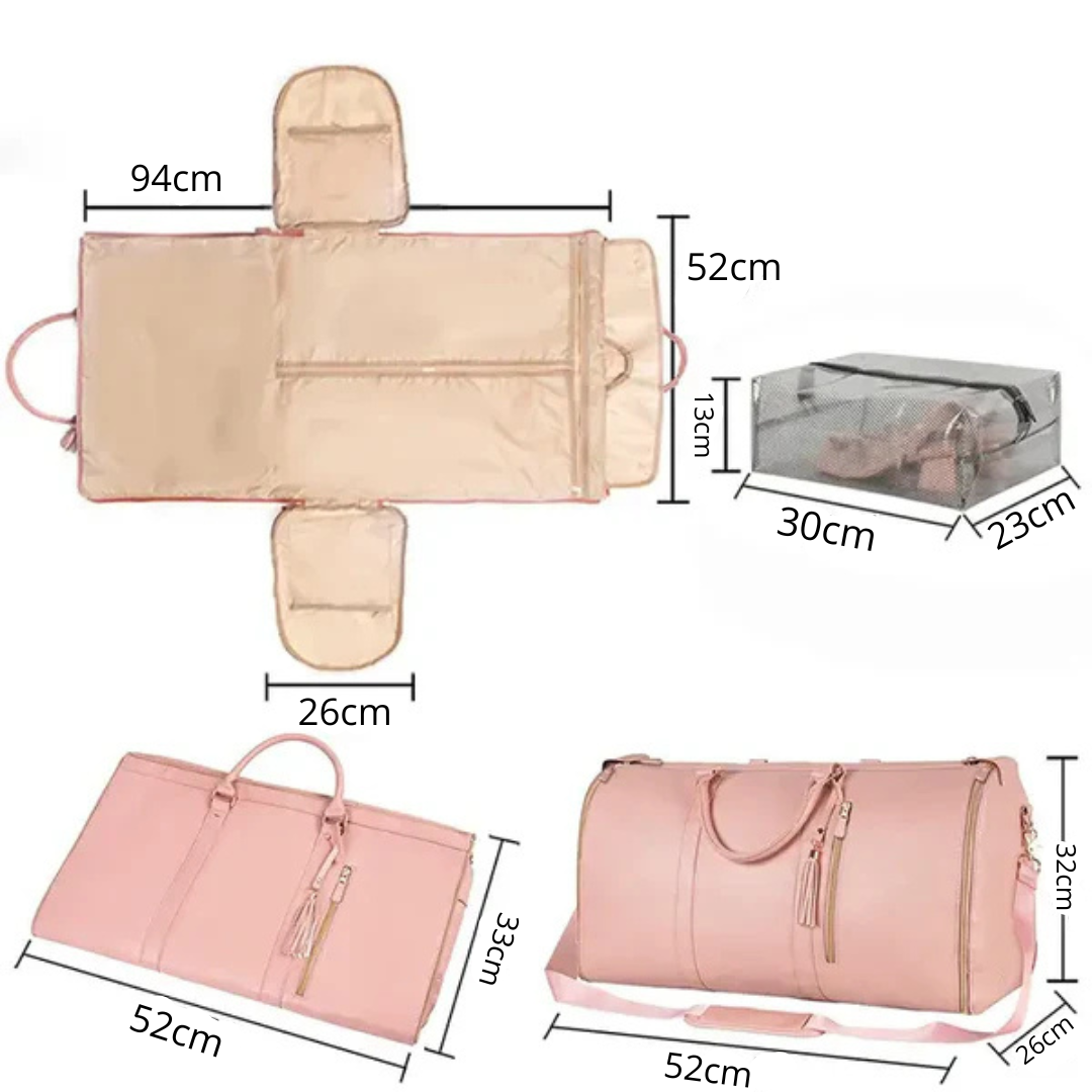 Bolsa Grande para Viagem - ExploraMax + Um kit de Organizadoras de brinde