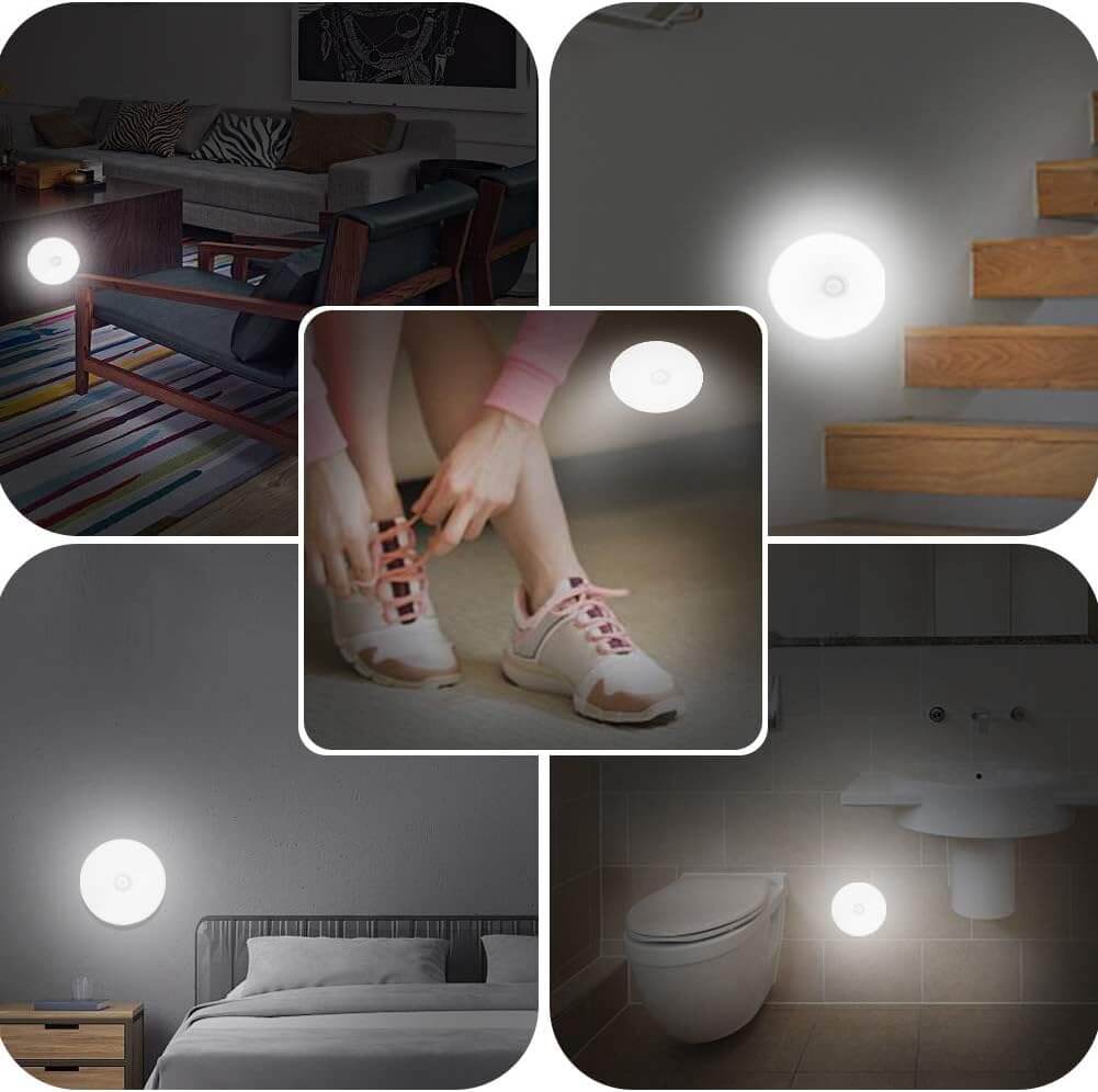Lâmpadas de LED com sensor de presença