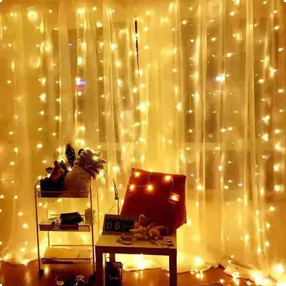 Cortina de Led para Natal