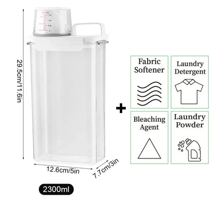 Kit de Recipientes para Produtos de Limpeza